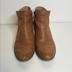 Lucky Brand leather brolley ankle boots size 8.5